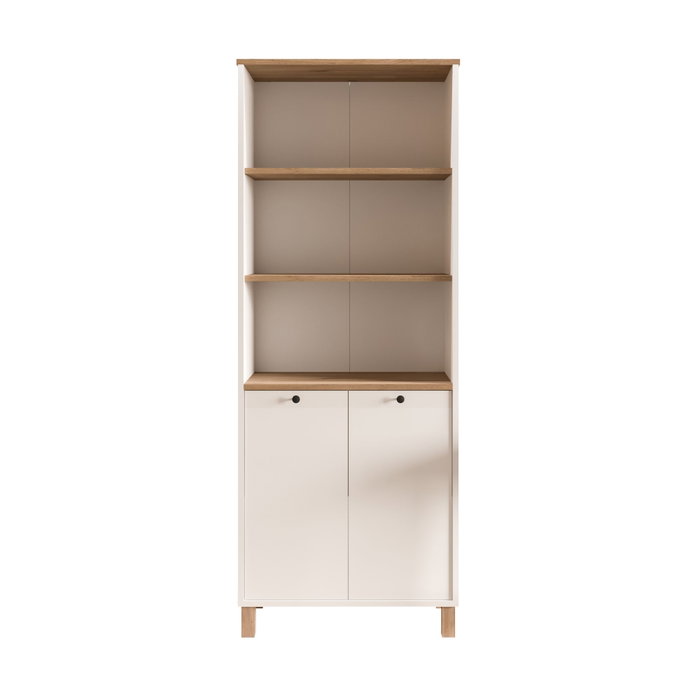 Hanah Home Nord - ND13-SW Blanco y Roble